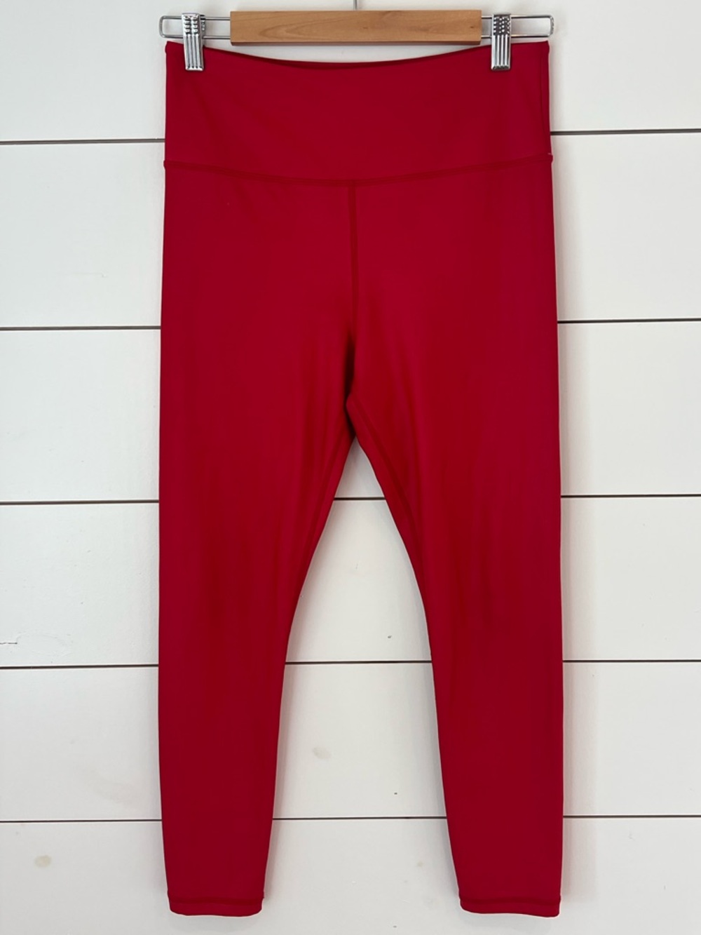 ZYIA‎ Active Red Leggings High Waist- size 8/10